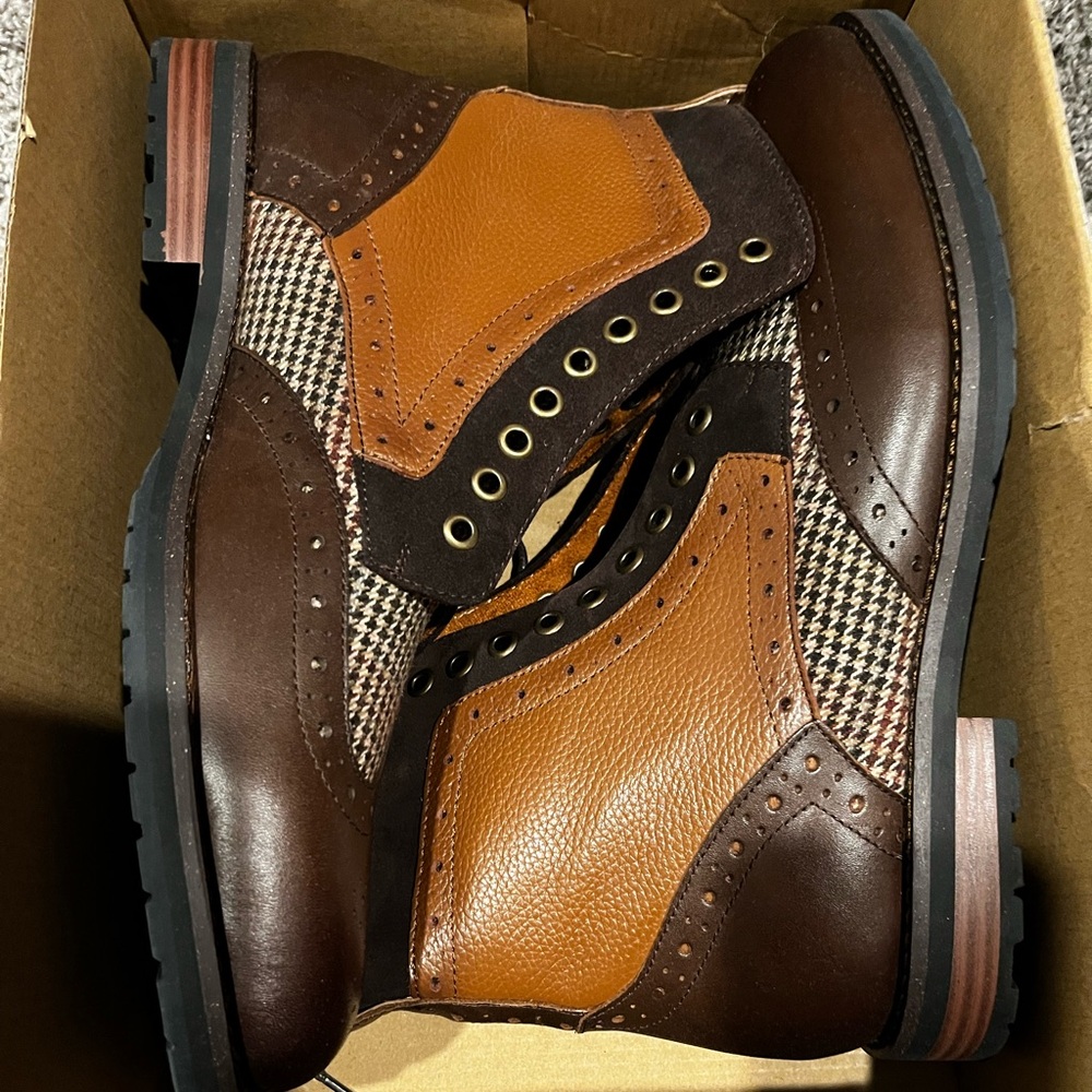 Stacy Adams OSWYN WINGTIP LACE
BROWN MULTI COLOR (New)